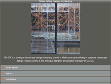 Tablet Screenshot of ga-ga.com.au